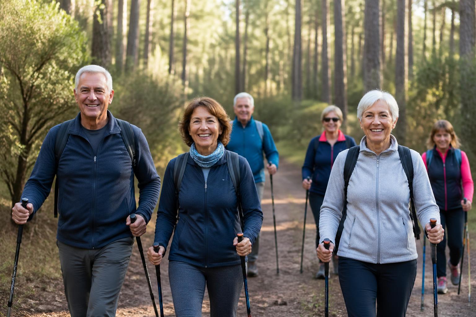 découvrez les bienfaits de la marche nordique pour les seniors : amélioration de la santé, renforcement de l'équilibre et stimulation cardio pour une meilleure qualité de vie.