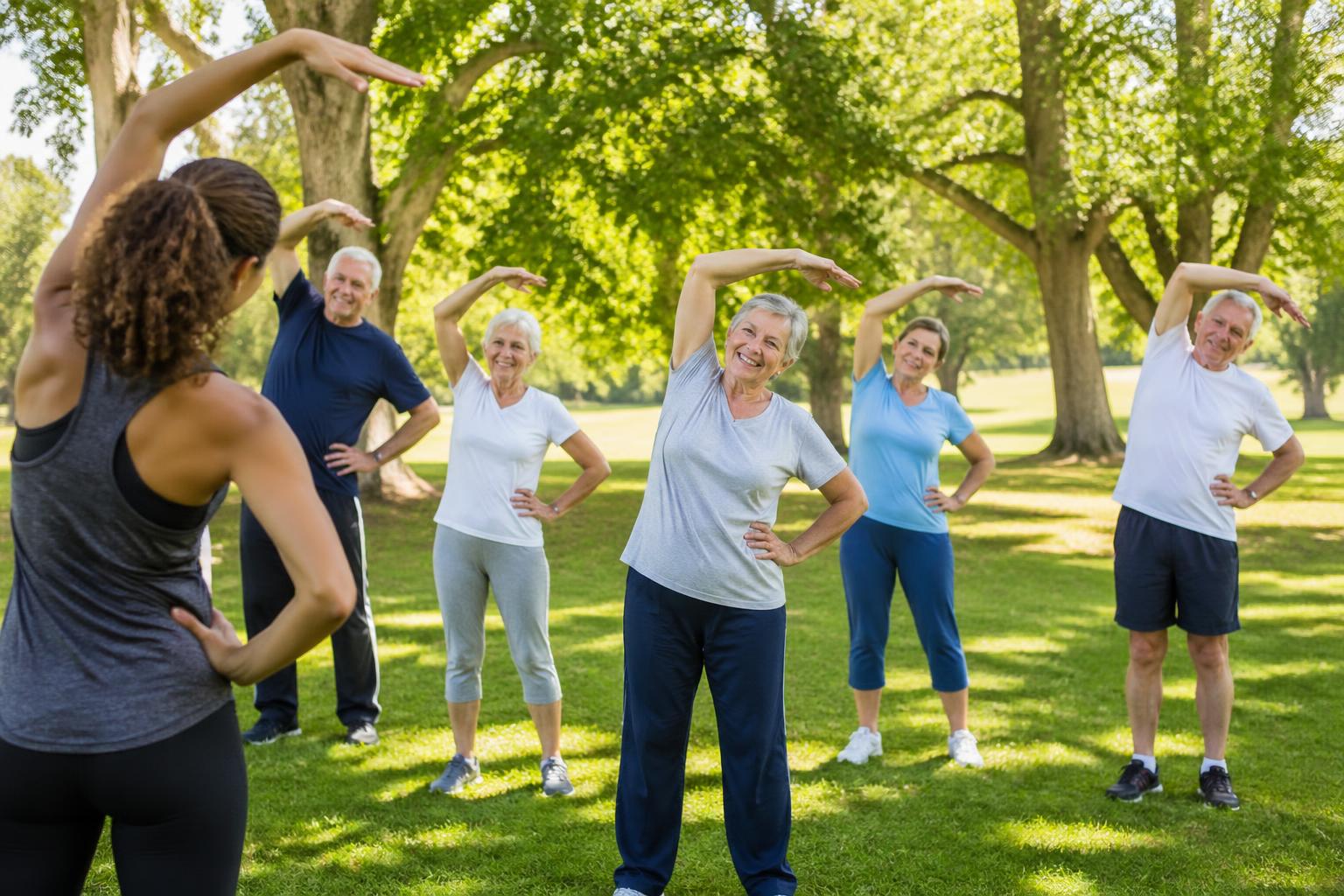 découvrez notre guide complet de gym douce senior, spécialement conçu pour rester en forme tout en douceur et préserver votre bien-être au quotidien.