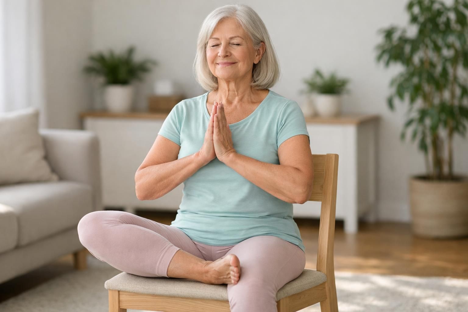 téléchargez gratuitement votre guide pdf de yoga sur chaise spécialement conçu pour les seniors, avec des exercices et postures adaptés pour rester en forme en toute sécurité.