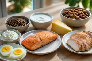 découvrez notre guide complet des aliments riches en protéines adaptés aux personnes âgées pour maintenir leur santé et leur vitalité au quotidien.