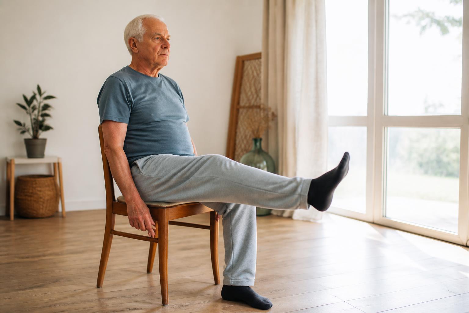 découvrez 15 exercices de gym douce sur chaise spécialement conçus pour les seniors, faciles et sans effort au sol pour garder la forme en toute sécurité.