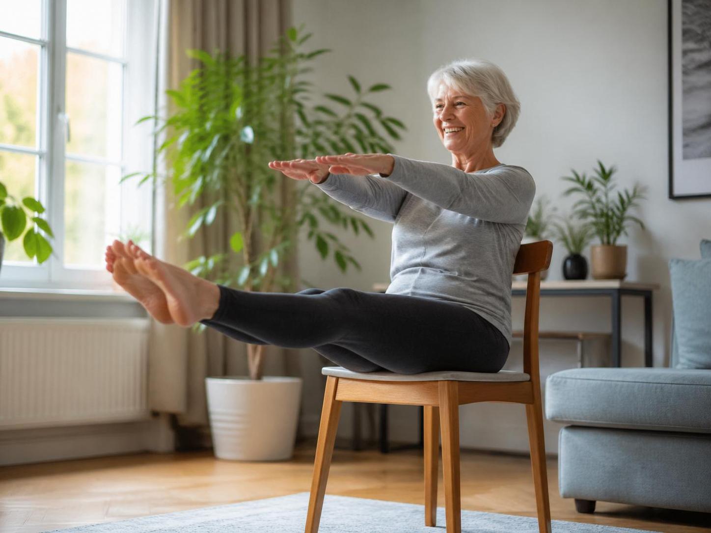 découvrez le pilates sur chaise spécialement conçu pour les seniors débutants. un programme doux et adapté pour améliorer votre équilibre, votre souplesse et votre bien-être au quotidien.