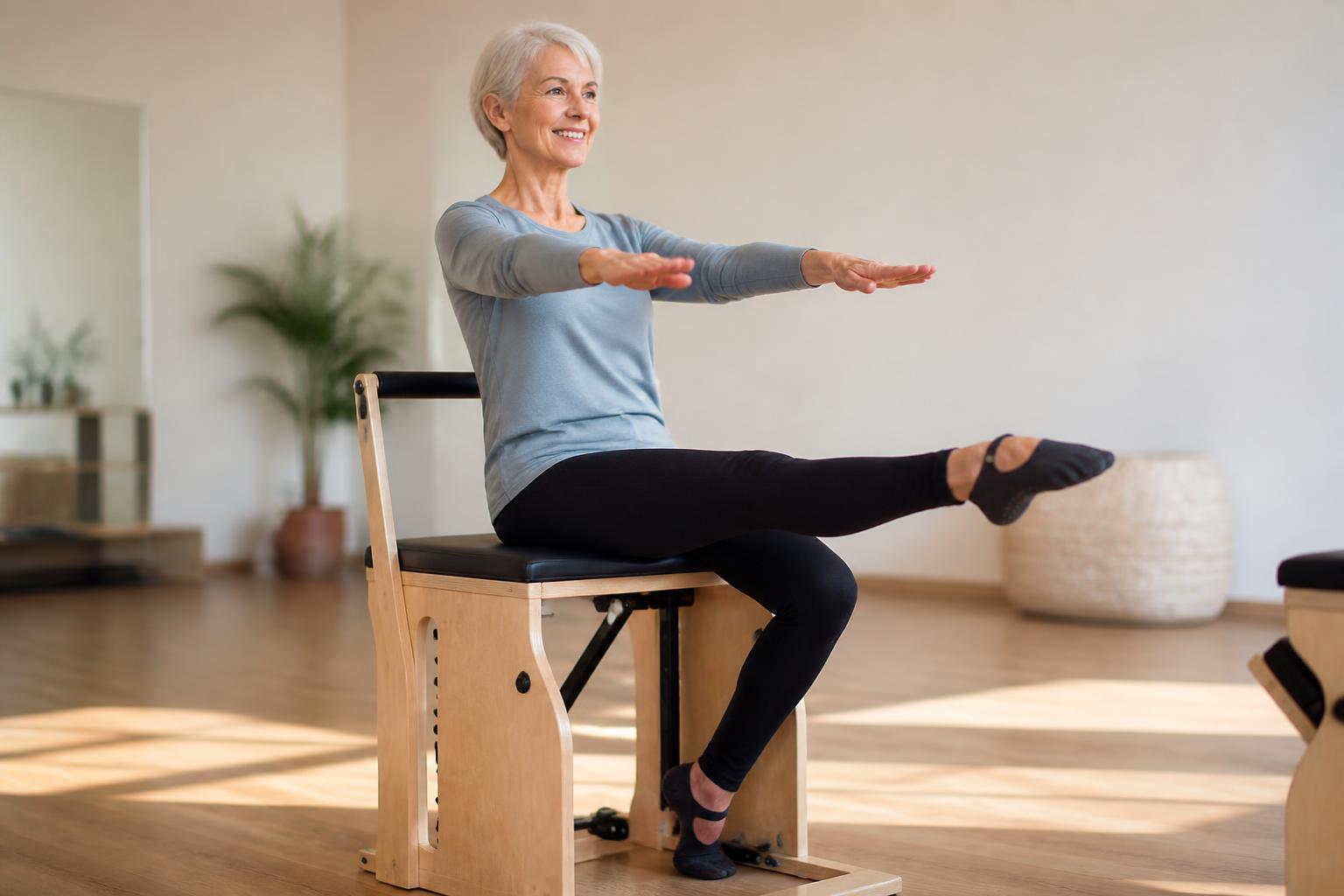 découvrez le programme pilates sur chaise spécialement conçu pour les seniors débutants, alliant simplicité et bien-être pour améliorer mobilité et équilibre en douceur.