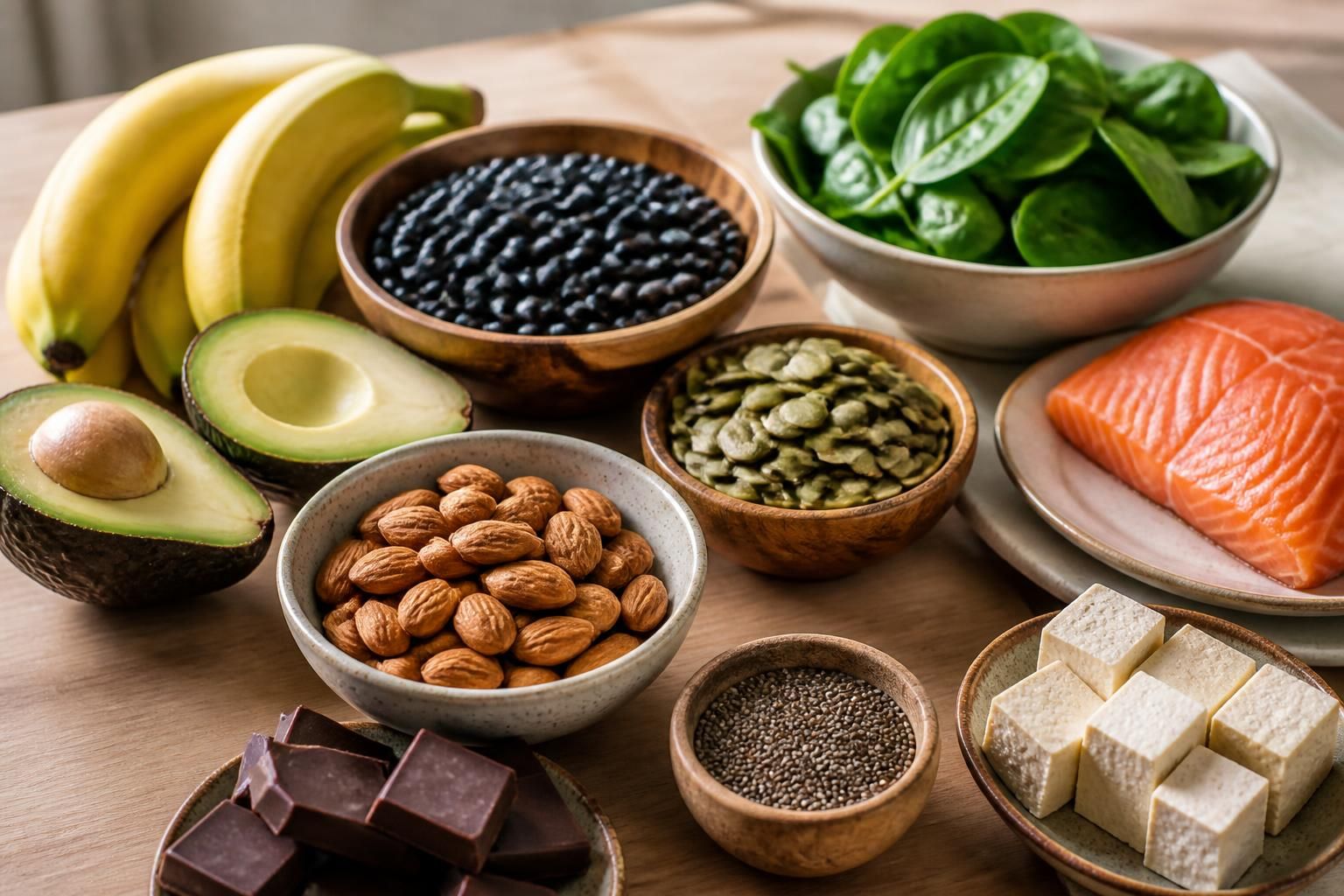 découvrez un tableau complet des aliments riches en magnésium et leurs sources naturelles pour améliorer votre santé et votre bien-être au quotidien.