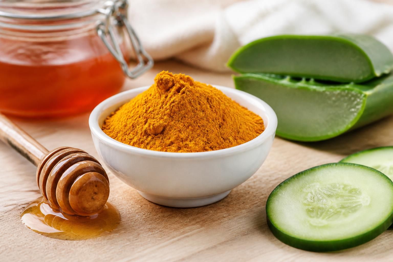 découvrez les bienfaits du curcuma pour la peau et le visage ainsi que des recettes naturelles de masques pour un teint éclatant et une peau revitalisée.