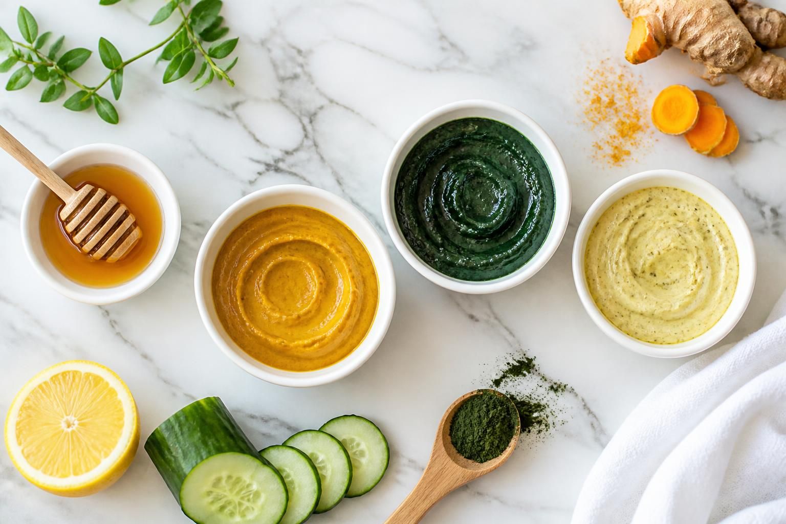 découvrez les bienfaits du curcuma pour la peau et le visage et apprenez à préparer des masques naturels efficaces pour une peau éclatante et saine.