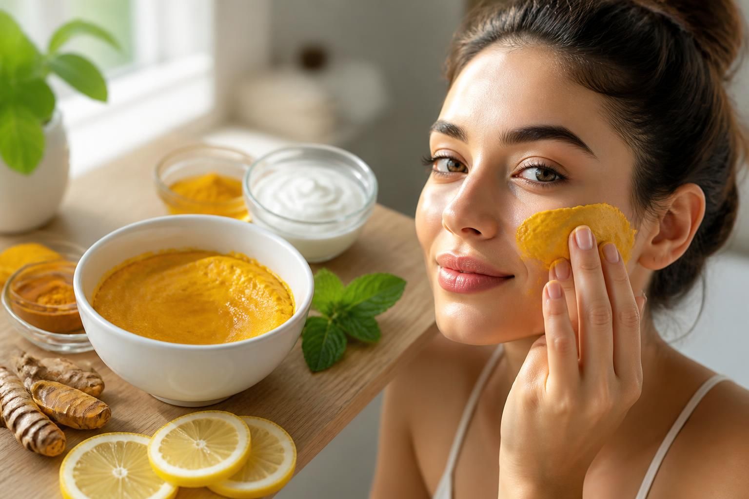 découvrez les bienfaits du curcuma pour la peau et le visage avec nos recettes de masques naturels pour un teint éclatant et une peau revitalisée.