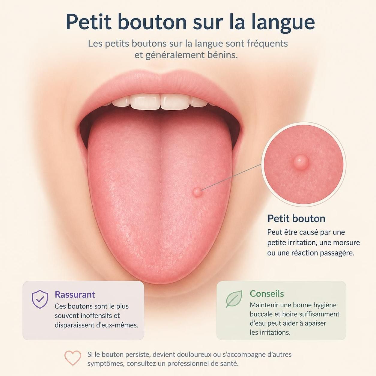 découvrez les symptômes des boutons sur la langue et les traitements efficaces pour les soulager rapidement. conseils et remèdes pour une meilleure santé bucco-dentaire.